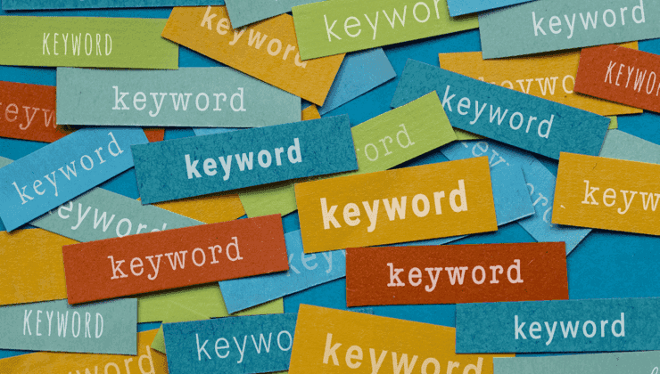 検索キーワードの選定